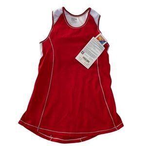 De Soto Red White Forza Tri Top Size XS